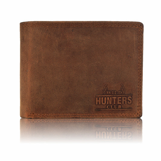 Geldbörse Geldbeutel Portemonnaie Büffelleder RFID Vollleder Herren Börse Leder