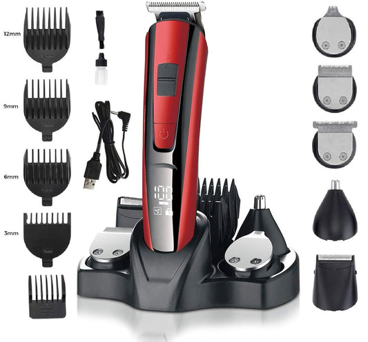 Haarschneidemaschine Haarschneider Profi Trimmer Rasierer Bart Clipper Hair Akku