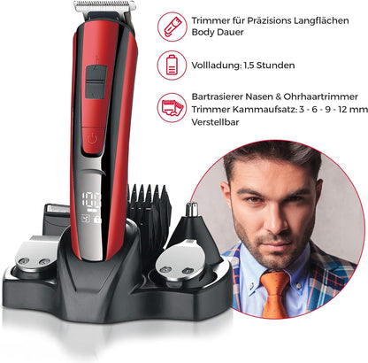 Haarschneidemaschine Haarschneider Profi Trimmer Rasierer Bart Clipper Hair Akku