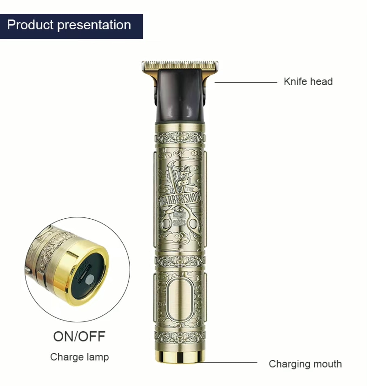 Profi Bart Trimmer Haarschneider Rasierer Haarschneidemaschine Clipper Hair Akku