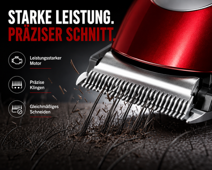 Haarschneider Haarschneidemaschine Profi Trimmer Rasierer Bart Clipper Hair Akku