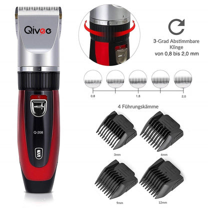 Haarschneider Haarschneidemaschine Profi Trimmer Rasierer Bart Clipper Hair Akku