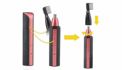 Haartrimmer Nasen Ohr Augenbrauen Ohrhaartrimmer Nasenhaarschneider Trimmer Set