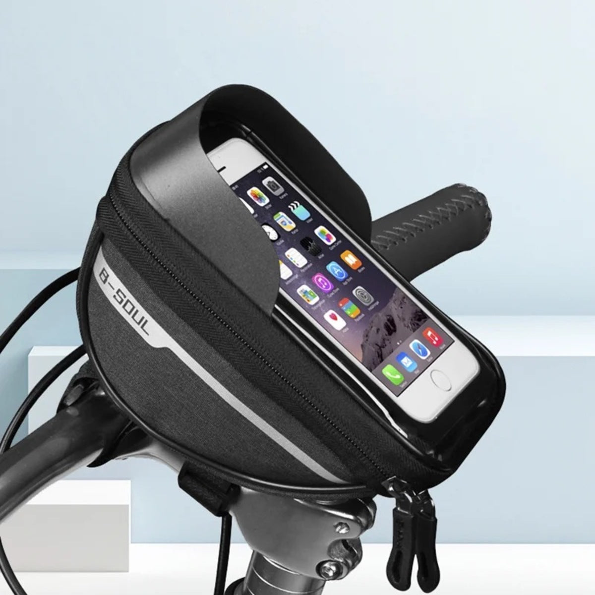 Handy Fahrrad Halterung Fahrradtasche Rahmentasche Wasserdicht MTB Mountain Bike
