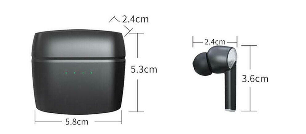 Kopfhörer Headset Bluetooth Ohrhörer Kabellos Stereo Wireless Bass Touch Control