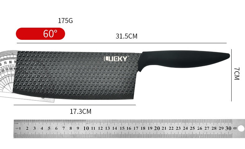 Messerblock Küchenmesser Edelstahl Messer Set 7-teilig Profi Schere & Schäler