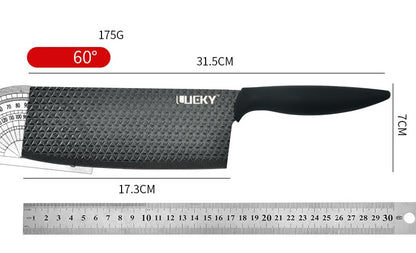 Messerblock Küchenmesser Edelstahl Messer Set 7-teilig Profi Schere & Schäler
