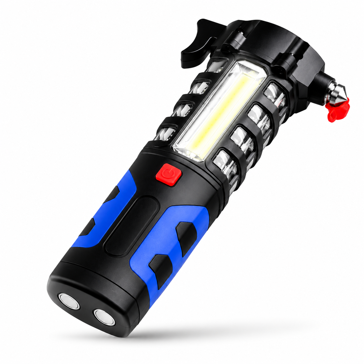 LED Taschenlampe KFZ Notfall Hammer Signal Warnleuchte Unfall Hilfe SOS Notlicht