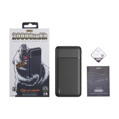 Qivee Powerbank 20.000 mAh USB3 USB-C schnellladen schlankes Design Slim