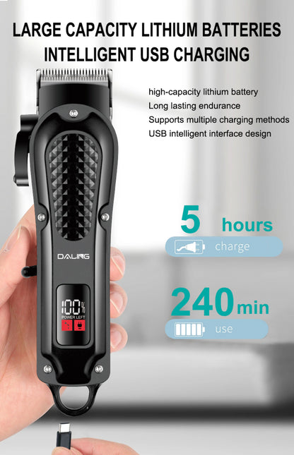 Profi Haarschneidemaschine Haarschneider Trimmer Rasierer Bart Clipper Hair Akku