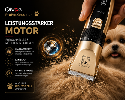 Profi Schermaschine Hunde Tierhaarschneidemaschine Leise Tierhaarschneider Haar