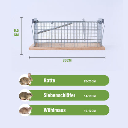 Rattenfalle Lebend Mausefalle Lebendfalle Wiederverwendbar Schädlingsbekämpfung