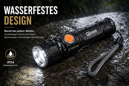 Taschenlampe LED Lampe Polizei Swat Wiederaufladbare Cree 1200 Lumen USB Akku