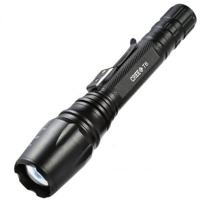 LED Taschenlampe Polizei Lampe 1000m Leuchtweite Taktische USB Wiederaufladbar