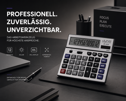 Taschenrechner Solar Tischrechner Big Display Rechenmaschine Rechner Bürorechner