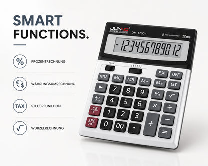 Taschenrechner Solar Tischrechner Big Display Rechenmaschine Rechner Bürorechner