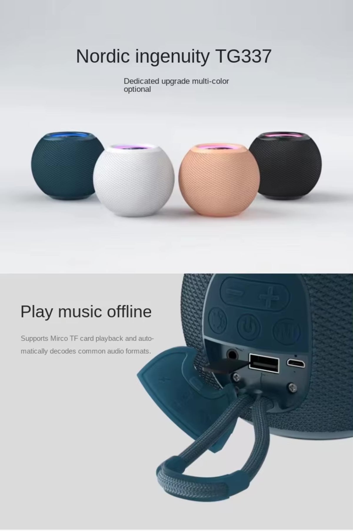 Tragbarer Bluetooth Lautsprecher Soundbox Soundstation Musikbox Radio MP3 SD USB