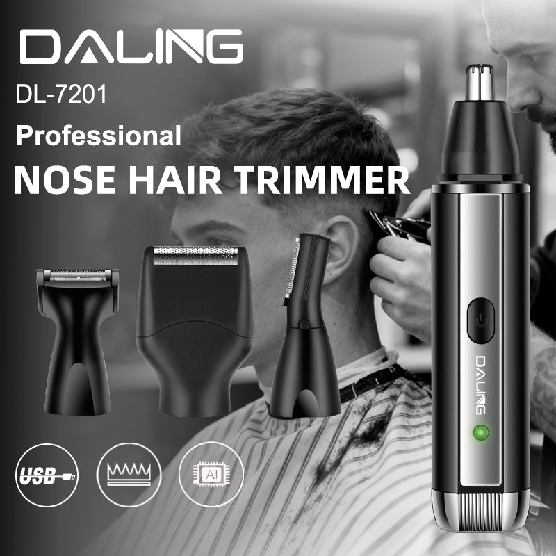 4 in1 Nasenhaartrimmer Nasen Ohr Trimmer Haarschneider Augenbrauen Haar Rasierer