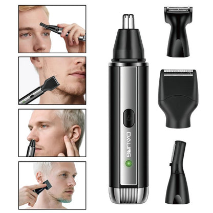 4 in1 Nasenhaartrimmer Nasen Ohr Trimmer Haarschneider Augenbrauen Haar Rasierer