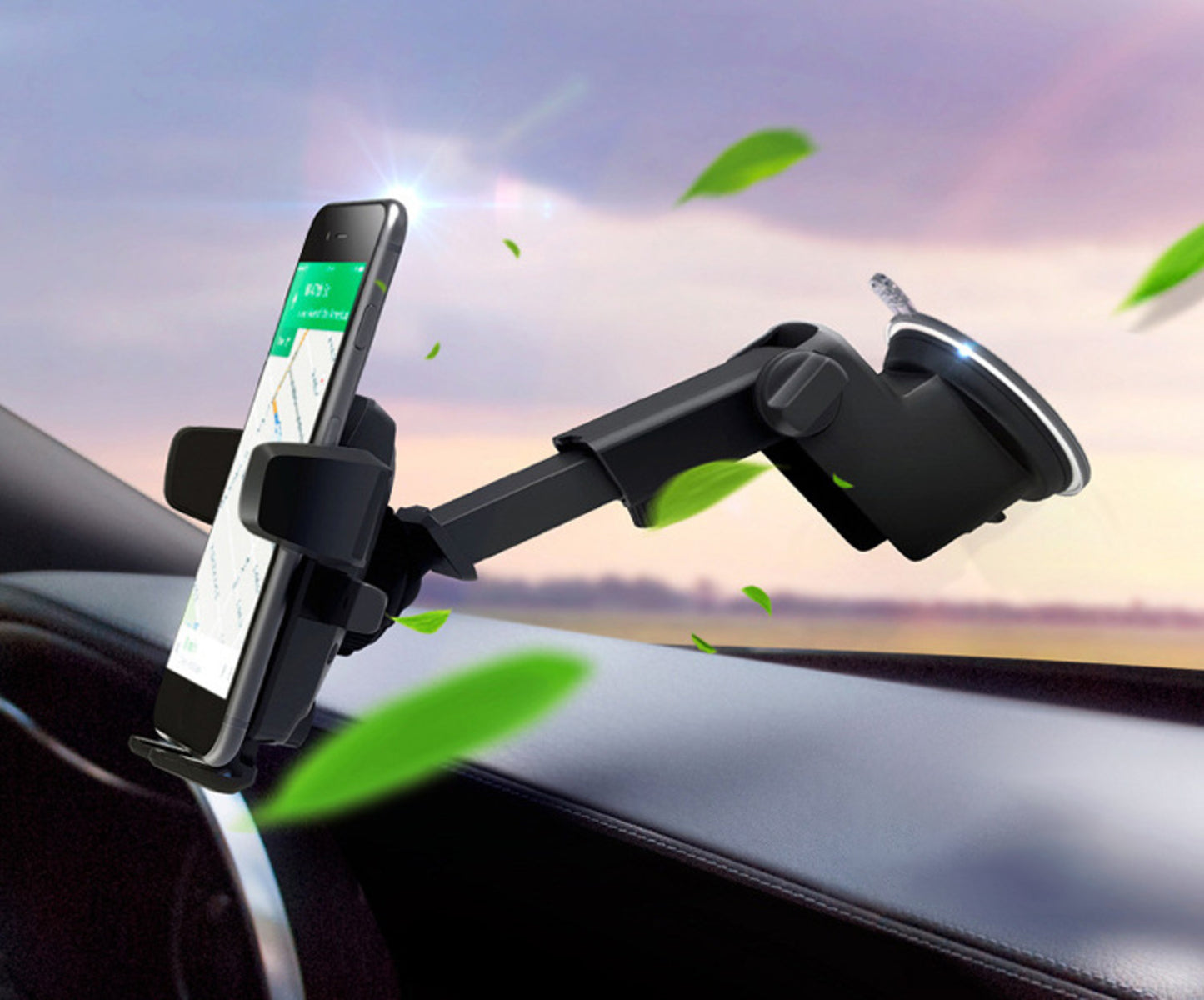 Universal Halter Autohalterung Armaturenbrett Handy KFZ Smartphone Cockpit Navi