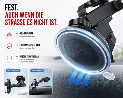Universal Halter Autohalterung Armaturenbrett Handy KFZ Smartphone Cockpit Navi