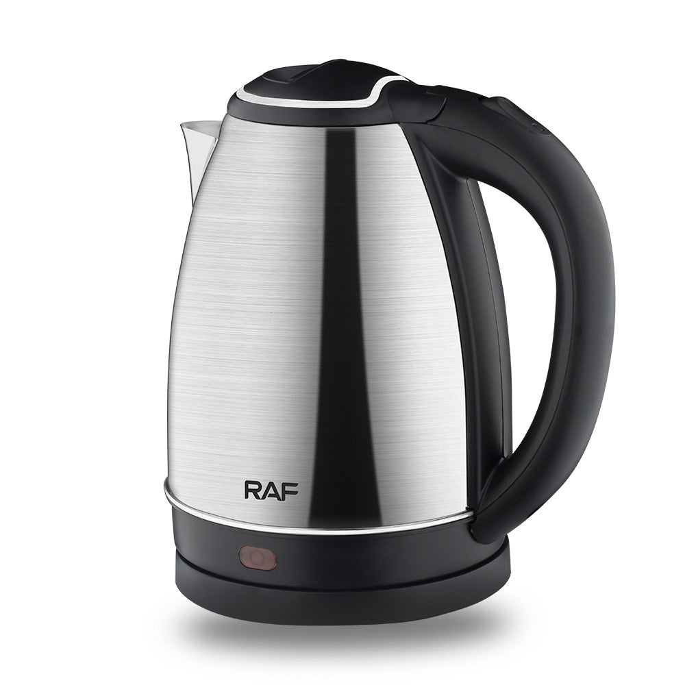 Edelstahl Wasserkocher 1,8 L Doppelwandig Kabellos Teekocher Silber Warmhalter