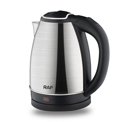 Edelstahl Wasserkocher 1,8 L Doppelwandig Kabellos Teekocher Silber Warmhalter