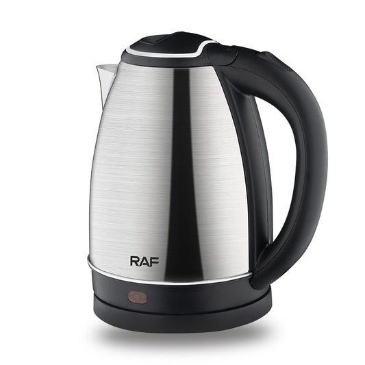 Edelstahl Wasserkocher 1,8 L Doppelwandig Kabellos Teekocher Silber Warmhalter