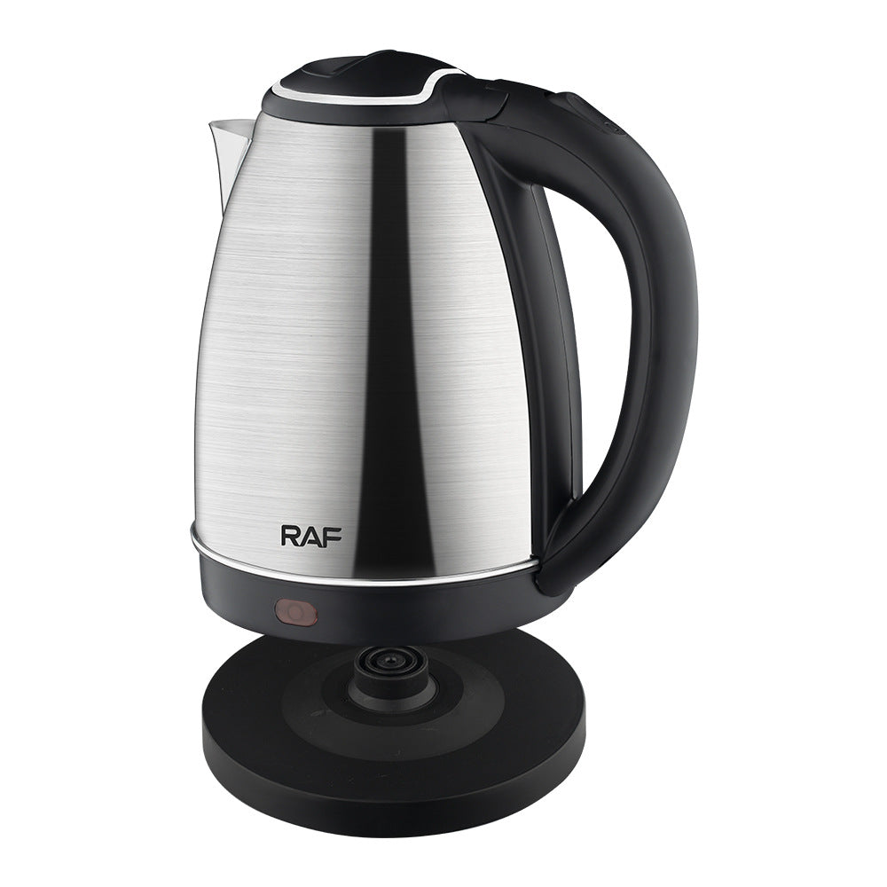 Edelstahl Wasserkocher 1,8 L Doppelwandig Kabellos Teekocher Silber Warmhalter