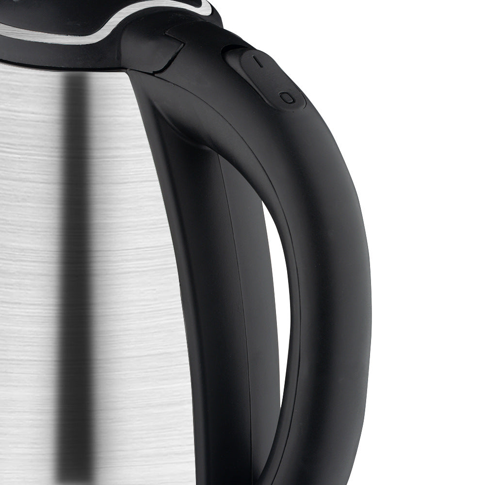 Edelstahl Wasserkocher 1,8 L Doppelwandig Kabellos Teekocher Silber Warmhalter