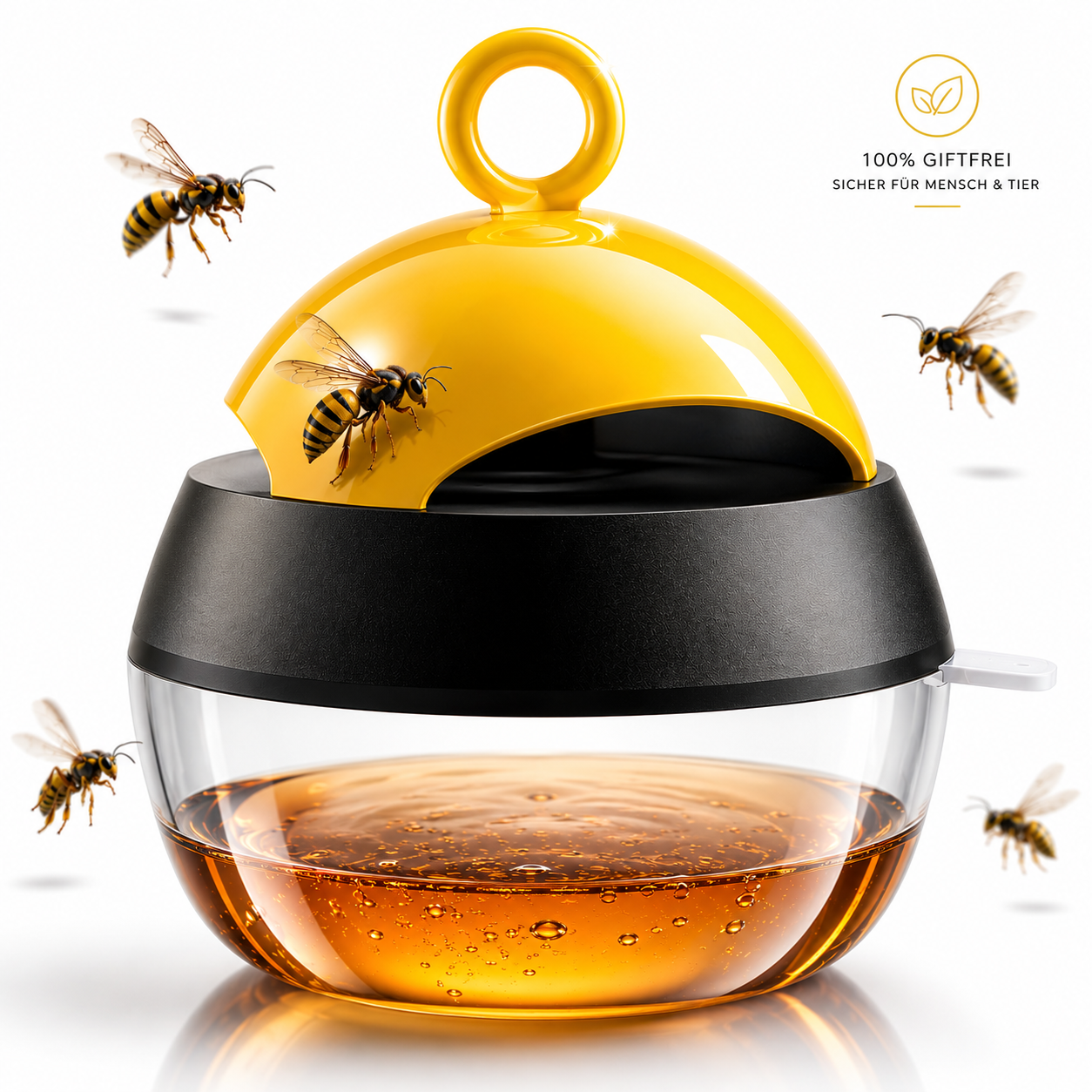 Wespenfalle Insektenfalle Fliegenfalle Tisch Haus & Garten Wespenabwehr Qivee®