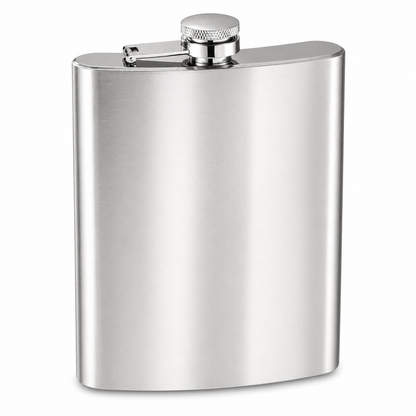 XXL Flachmann 0,5 Liter Edelstahl Taschenflachmann Taschenflasche Trinkflasche
