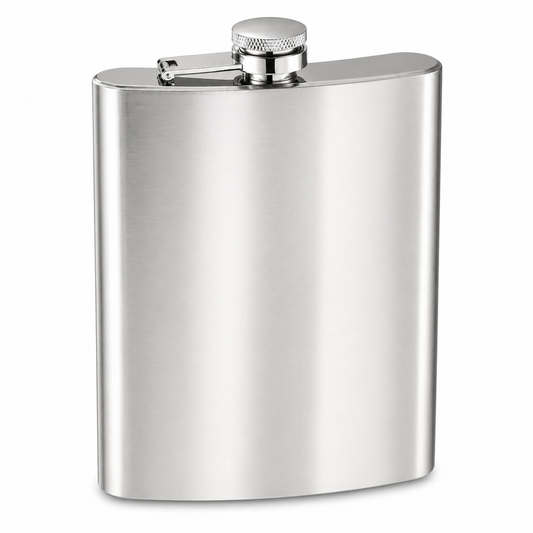 XXL Flachmann 0,5 Liter Edelstahl Taschenflachmann Taschenflasche Trinkflasche