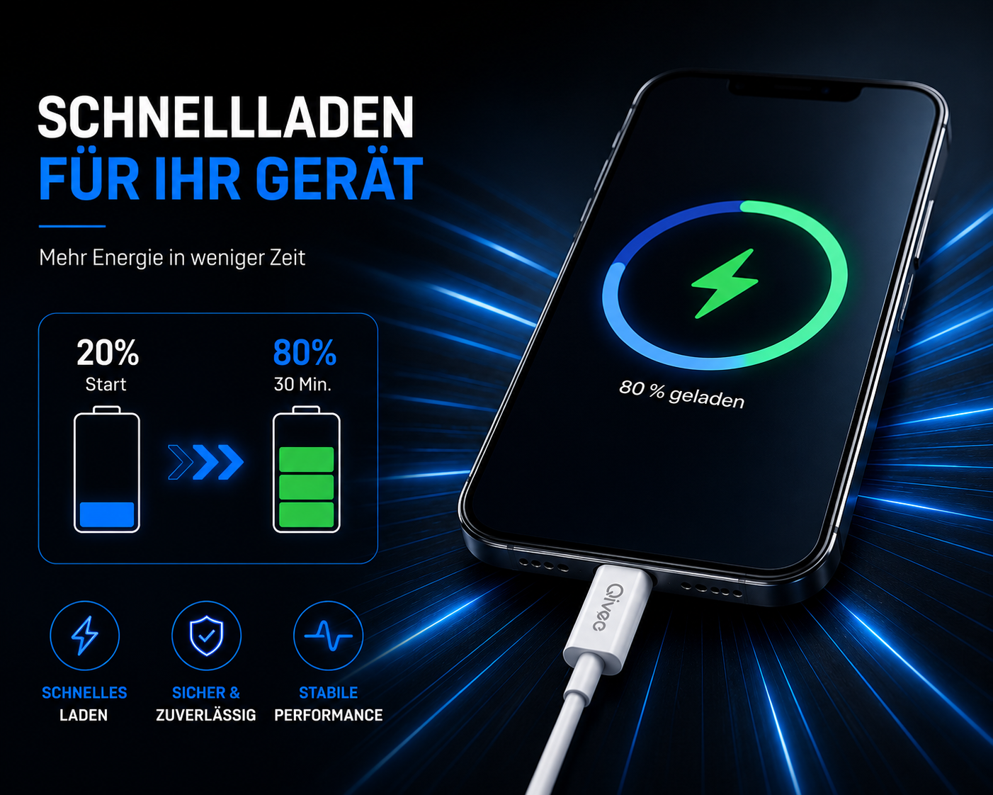 iPhone Schnell Ladekabel Pro Max 1m USB für Original Apple iPhone iPad Kopfhörer