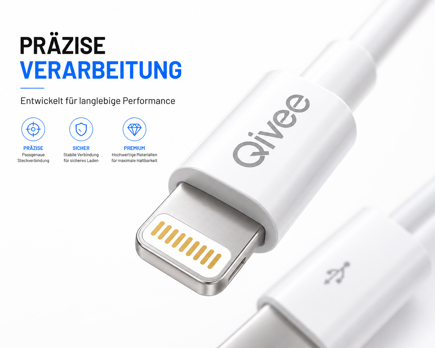 iPhone Schnell Ladekabel Pro Max 1m USB für Original Apple iPhone iPad Kopfhörer